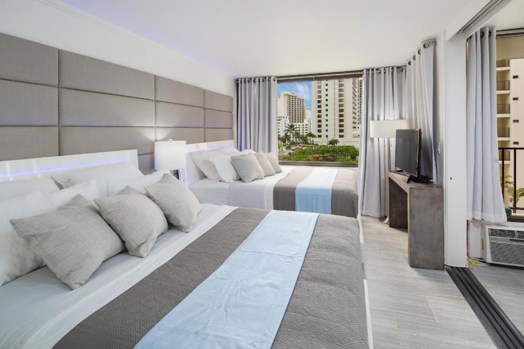 Waikiki Banyan Modern One Bedroom Free Parking Honolulu Buitenkant foto